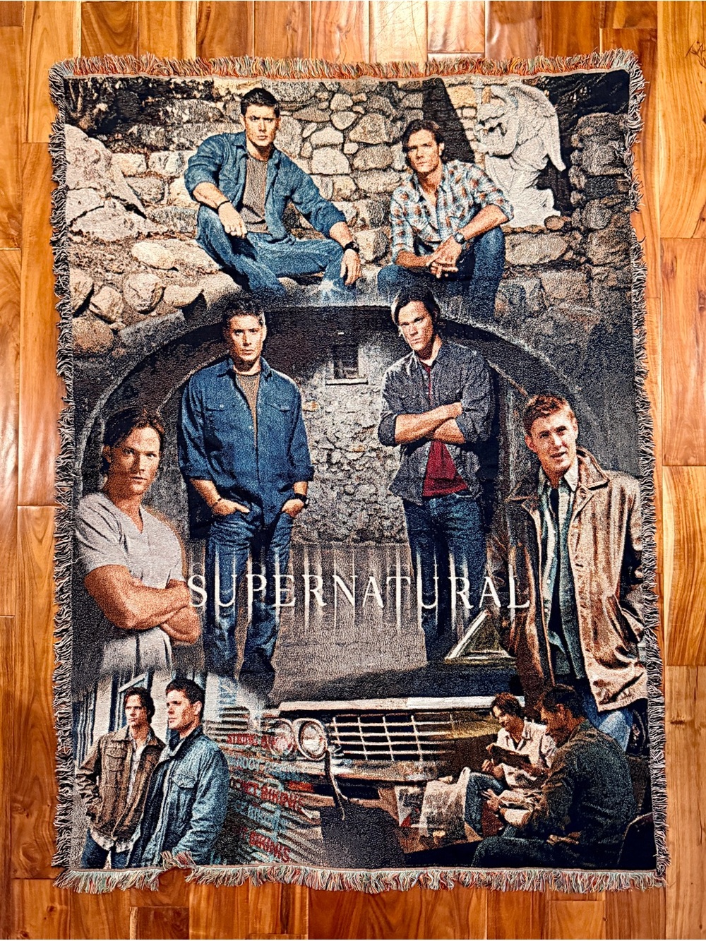 Supernatural Woven Throw Blanket